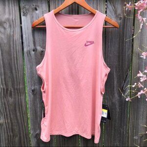 Nike Women's Pink Tank Top size S